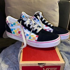 Checkerboard Vans